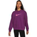 Lila Nike Dri-Fit Damensweatshirts Größe XS 
