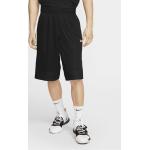 Reduzierte Schwarze Nike Dri-Fit Herrenshorts mit Basketball-Motiv Größe M 