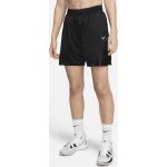 Schwarze Nike Dri-Fit Damenshorts mit Basketball-Motiv Größe XS Weite 32 