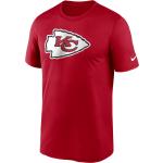 Rote Nike Dri-Fit Kansas City Chiefs T-Shirts aus Jersey für Herren Größe S 