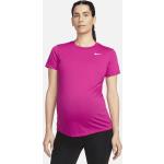 Reduzierte Pinke Nike Dri-Fit Bio T-Shirts für Damen Größe XS 