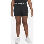 Nike Dri-FIT One Bike Shorts für ältere Kinder (Mädchen) (erweiterte Größe) - Schwarz