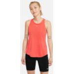 Korallenrote Nike Dri-Fit Tank-Tops aus Polyester für Damen Größe S 