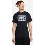 Reduzierte Schwarze Nike Dri-Fit T-Shirts mit Basketball-Motiv für Herren Größe 4 XL 