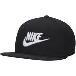 Schwarze Nike Dri-Fit Snapback-Caps für Herren Größe M 