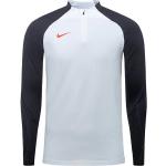 Weiße Nike Dri-Fit Herrensweatshirts 