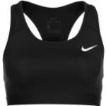 Nike Dri-FIT Swoosh Sport-BH, schwarz, XL, Damen
