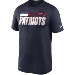 Nike Dri-FIT Team Name Legend Sideline (NFL New England Patriots) Herren-T-Shirt - Blau