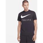 Reduzierte Schwarze Nike Dri-Fit T-Shirts aus Jersey für Herren Größe XS 