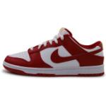 Rote Nike Dunk Low Low Sneaker Größe 42,5 