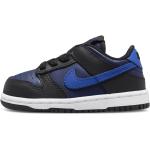 Blaue Nike Dunk Low Low Sneaker mit Schnürsenkel aus Leder für Kinder Größe 21 