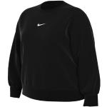 Schwarze Nike Damensweatshirts Größe 5 XL 