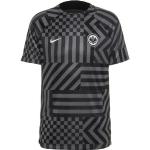 Schwarze Kurzärmelige Nike Eintracht Frankfurt Herrensportbekleidung & Herrensportmode 