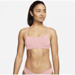 Reduzierte Pinke Nike Essentials Bikini-Tops mit verstellbaren Trägern für Damen Größe L 