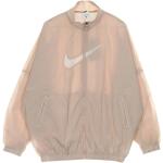 Pinke Streetwear Nike Essentials Kapuzenjacken für Damen Größe M 