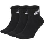 Schwarze Nike Essentials Herrensocken & Herrenstrümpfe Größe 43 