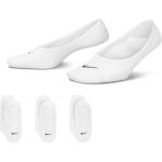 Weiße Nike Damensocken & Damenstrümpfe aus Mesh Größe XS 