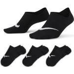 Nike Everyday Plus Lightweight Trainings-Footie-Socken für Damen (3 Paar) - Schwarz