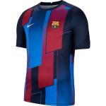 Nike FC Barcelona Aufwärmtrikot Pre-Match Dri-FIT blau/rot