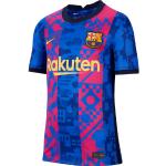 Nike FC Barcelona Kinder 3rd Trikot 2021/22 dunkelblau/gelb