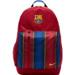 Rote Nike FC Barcelona Kinderrucksäcke mit Reißverschluss gepolstert 