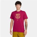 Rote Nike FC Barcelona T-Shirts aus Baumwolle für Herren 