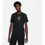 Schwarze Nike FC Liverpool T-Shirts aus Baumwolle für Herren Größe S 