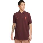 Rote Nike FC Liverpool Poloshirts & Polohemden Größe XS 