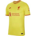 Gelbe Nike FC Liverpool FC Liverpool Trikots für Herren Größe S zum Fußballspielen - Alternativ 2021/22 