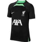 NIKE FC Liverpool Strike Dri-FIT Knit Fußballshirt Kinder 014 - black/poison green/white XS (122-128 cm)