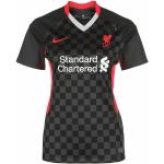 Anthrazitfarbene Nike Performance FC Liverpool FC Liverpool Trikots für Damen zum Fußballspielen - Alternativ 2020/21 