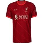 Weiße Nike Performance FC Liverpool Herrenfußballtrikots Größe S zum Fußballspielen - Heim 2021/22 
