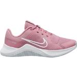 Reduzierte Pinke Nike Fitnessschuhe mit Schnürsenkel für Damen Größe 40,5 