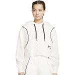 Reduzierte Bestickte Nike Damenhoodies & Damenkapuzenpullover mit Reißverschluss aus Fleece mit Kapuze Größe S für den für den Herbst 