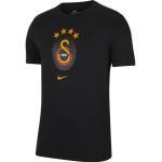 Schwarze Nike Galatasaray T-Shirts für Herren Größe S 