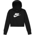 Nike Girls Nike Sports Wear CLUB FT CROP HOODIE HBR schwarz/weiß, S