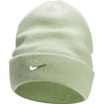 Hellgrüne Nike Golf Herrenbeanies aus Polyester 
