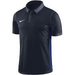 Reduzierte Royalblaue Nike Academy Herrenpoloshirts & Herrenpolohemden aus Mesh Größe S 
