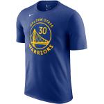 Blaue Nike Golden State Warriors T-Shirts mit Basketball-Motiv aus Baumwolle für Herren Größe XXL 