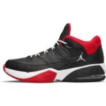 Schwarze Nike Jordan Max Aura Basketballschuhe für Herren Größe 45 