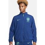 Nike Herren Brasilien Brasil Brazil Fußball Jacke Blau Größe M L XL XXL
