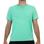 Grüne Nike Rise 365 T-Shirts aus Polyester für Herren Größe S 