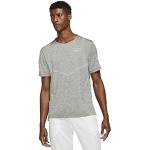 Reduzierte Graue Nike Rise 365 T-Shirts aus Polyester für Herren Größe XXL 