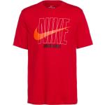 Nike Herren Dri-Fit Slub Hybrid Funktionsshirt rot S