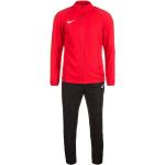 Nike Herren Dry Academy 18 Herren Trainingsanzug Tracksuit Jogginganzug schwarz rot , Bekleidungsgröße:M
