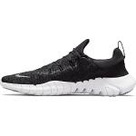 Nike Herren Free Run 5.0 Road Running Shoe, Black/White-Dark Smoke Grey, 40.5 EU