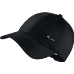 Schwarze Nike Swoosh Snapback-Caps für Herren Einheitsgröße 