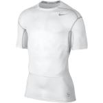 Nike Herren Kurzarm Shirt Hypercool Compression T, White/Mslvr/Matte Silver, 2XL