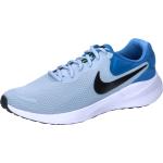 Reduzierte Blaue Nike Revolution Herrenlaufschuhe Größe 45 mit Absatzhöhe bis 3cm 