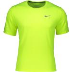 Nike Nike Dri-FIT MILER TOP SSHerren Laufsport T-Shirt - neongelb, XXL